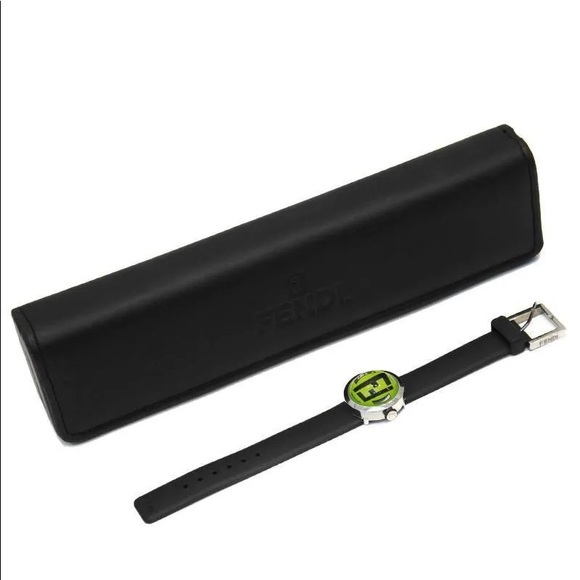Fendi Green Bubble Watch-COLLECTOR ITEM - Picture 3 of 5